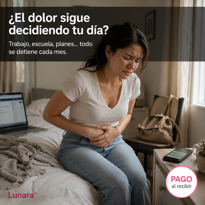 Lunara™ | Alivio Rápido Cada Ciclo Sin Pastillas