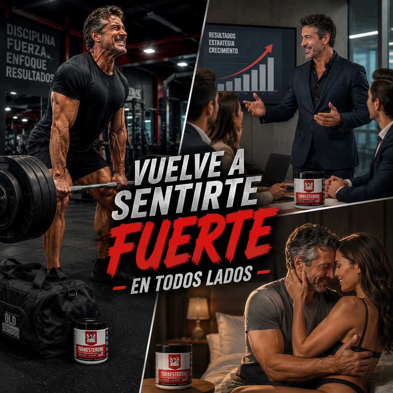 Turkesterona Old School | Fuerza, Energía Y Vitalidad