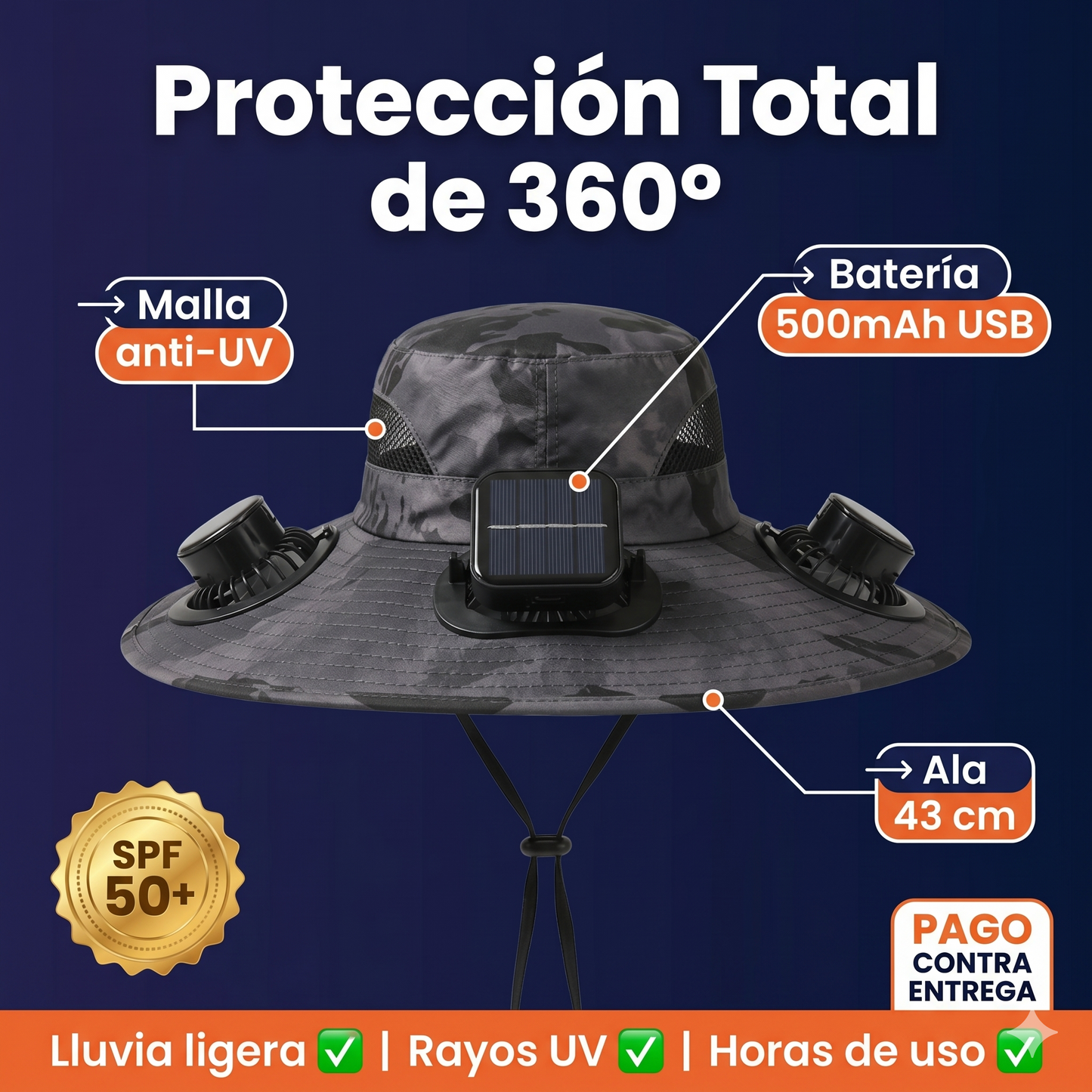 Arqo FreshCap | Fresco al Instante Bajo el Sol